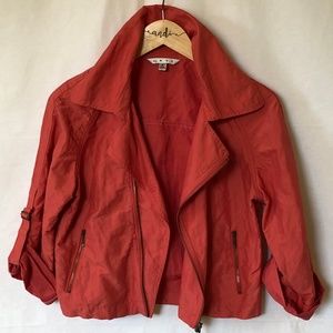 CAbi Scooter Moto Coral Crop Jacket